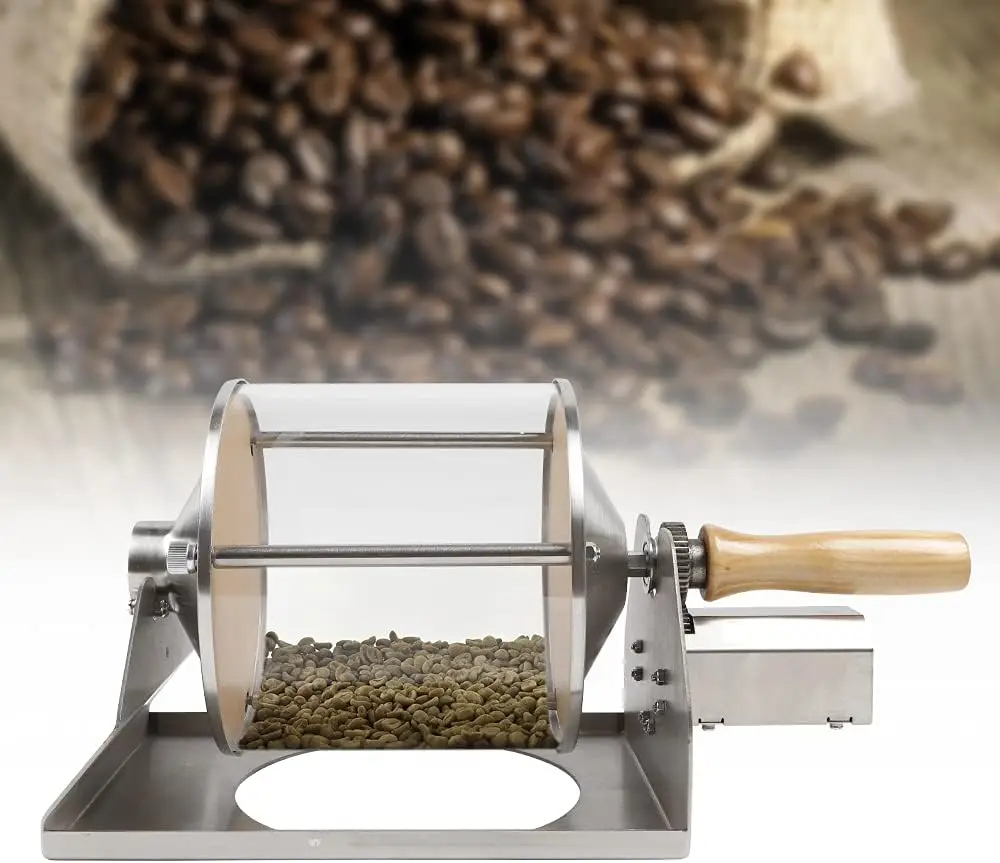 Roaster Household Gas Coffee Roaster Machine Coffee Bean Baker Bean Machine For Cafe Shop/Home 13V 3A