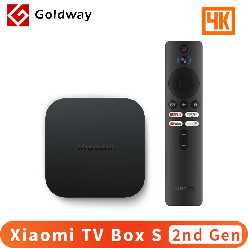 Reproductor Xiaomi TV Box S Segunda Generación Control de Voz con