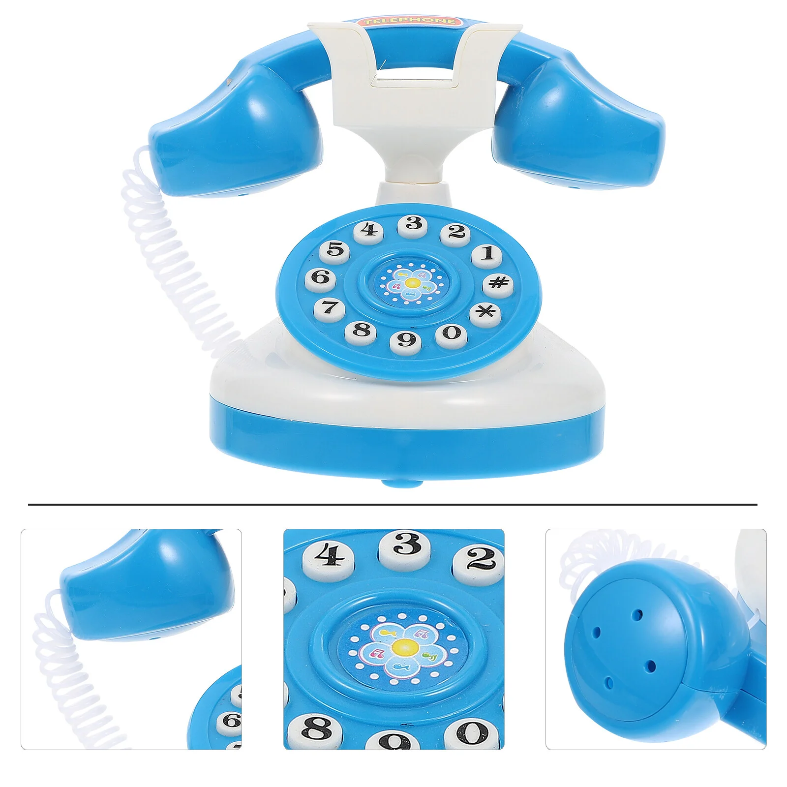 

Simulated Phone Kids Plaything Simulation Telephone Toy House Fake Cell Landline