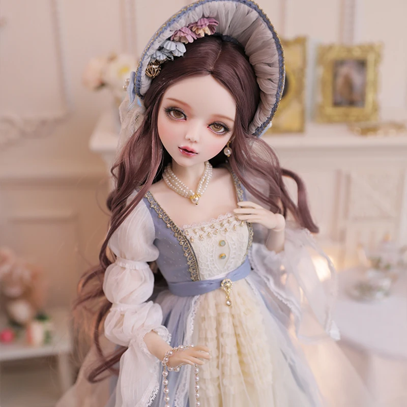 BJD Dolls 1/3 60 CM Doll For Girls Gift Full Set With Fashion Clothes Shoes Wig Toy