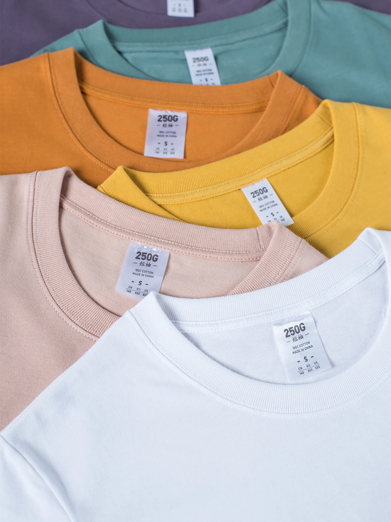 2022 Summer New Plain Basic T Shirt Men 11 Colors O-neck 250g 100 Cotton Slim Fit Tshirt Male High Quality Breathable Tees |