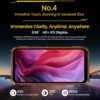 Blackview BV6200 Plus Rugged Phone 11000mAh 6.56'' HD+ Display Octa Core T606 8GB 256GB 16MP Camera Android 14 Smartphone NFC 5