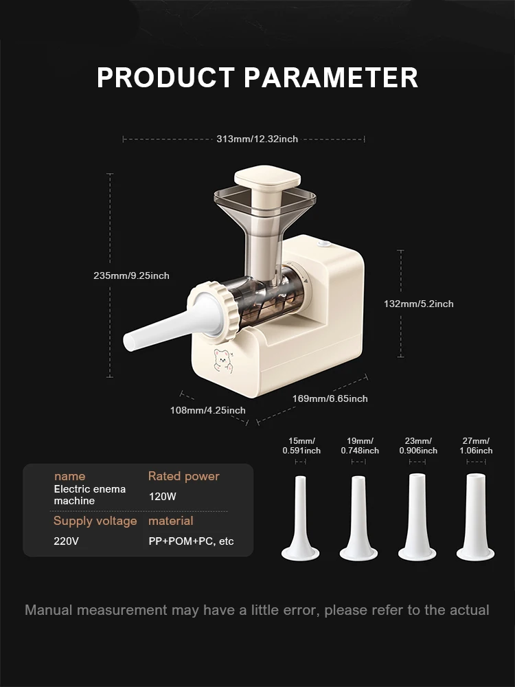 Sausage Stuffing Machine 220V Electric Sausage Machine for Household and Commercial Use Fully Automatic