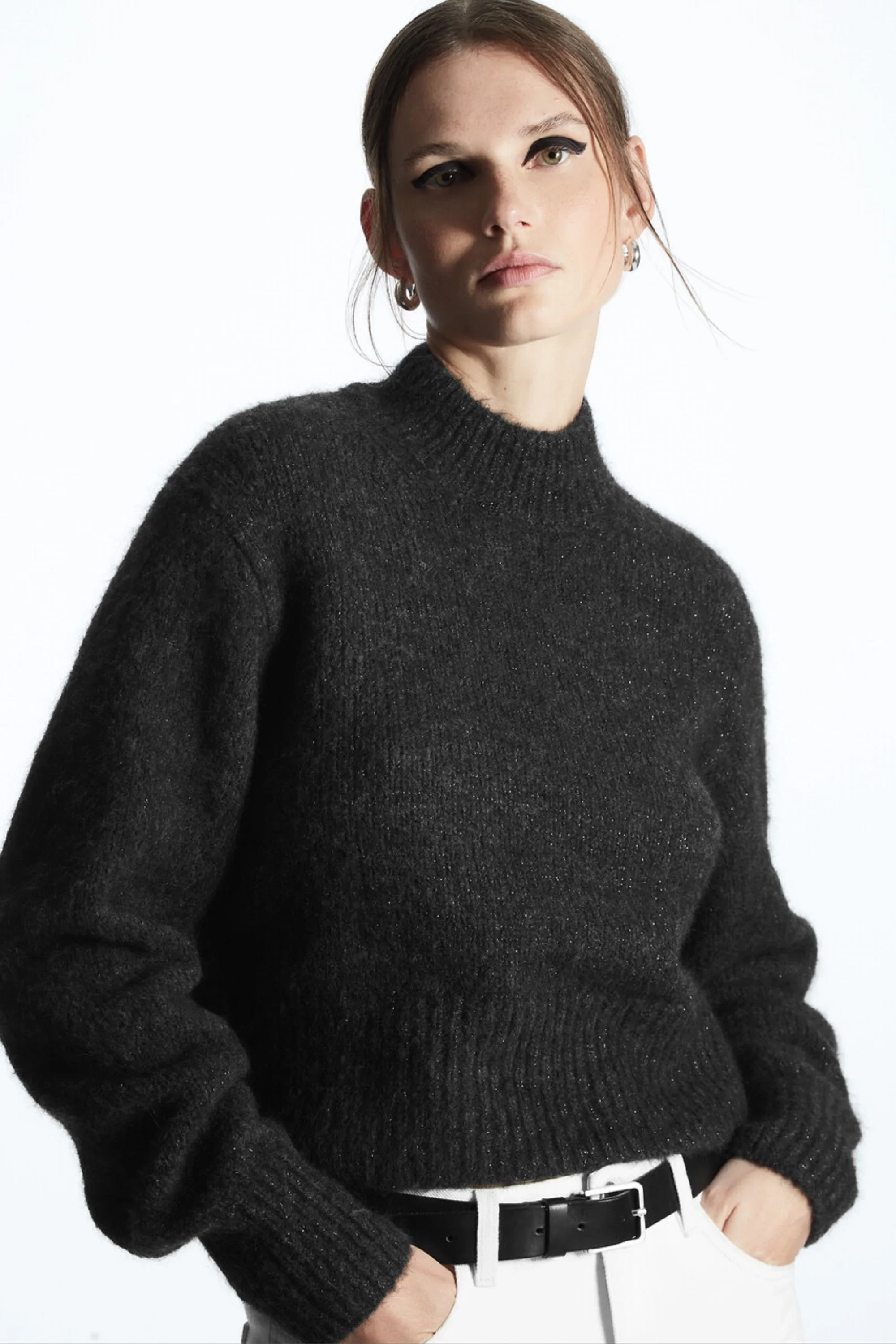 

Ethereal 2023 winter new style of Short wool blend soft daily commuter sweater