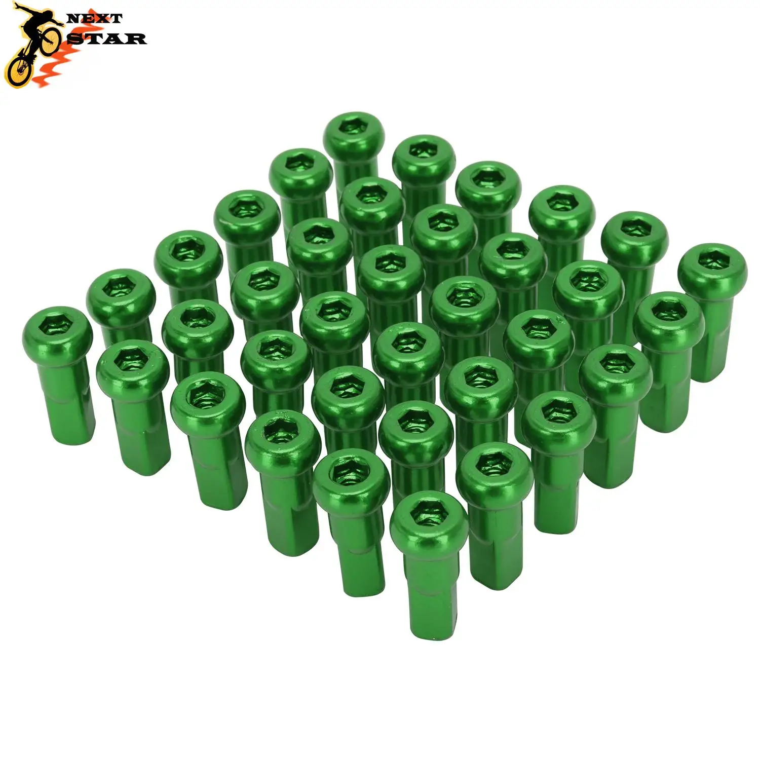 Dirt Bike Rim Parts Motorcycle CNC 3.5mm 4mm Wheel Hub Spokes Nipples For KTM Honda Suzuki Yamaha Kawasaki SX XC EXC CR CRF RMZ DRZ WR YZ WRF YFZ KX