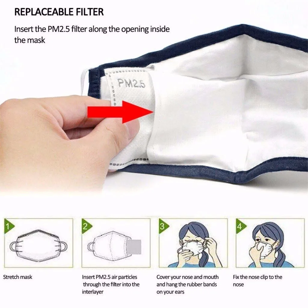 Masque Réutilisable en Tissu Lot de 1 - Protection Quotidienne