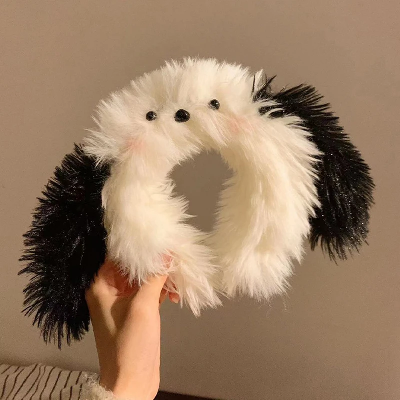

Повязка для волос Kawaii, повязка для волос, милая повязка для мытья лица, девичьи сердца, Плюшевые Головные уборы на осень и зиму, аксессуары для волос