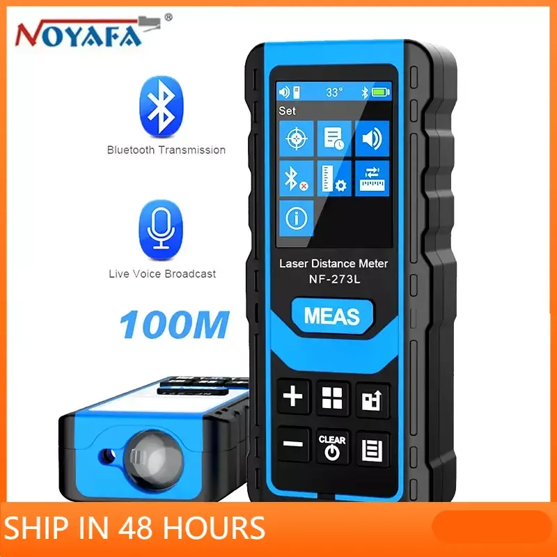 

NOYAFA NF-273L Laser Rangefinder Finder 60M/120M Digital Laser Tape Measure Length Construction Roulette Accurate Distance Meter