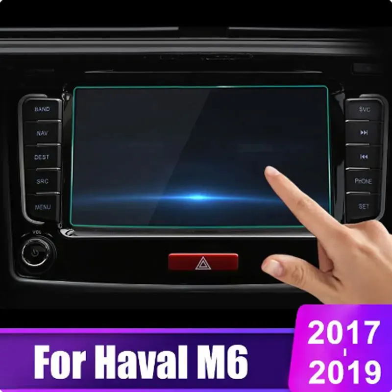 

For Great Wall Haval M6 2017 2018 2019 Tempered Glass LCD Protective Sticker Accessories Car Navigation Screen Protector Film