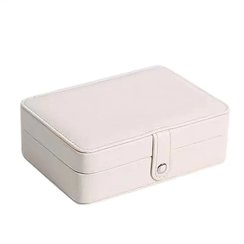 

Дорожная коробочка для украшений портативный дорожный держатель для ювелирных изделий, органайзер, коробка для хранения для мужчин и женщин, вместительные украшения, аксессуары для дома