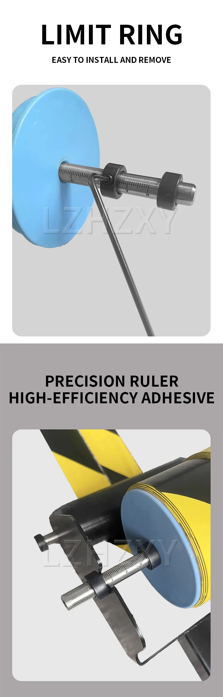 Tape Marking Machine for Rapid Line Application Warehouse Safety Barrier Tape Sp