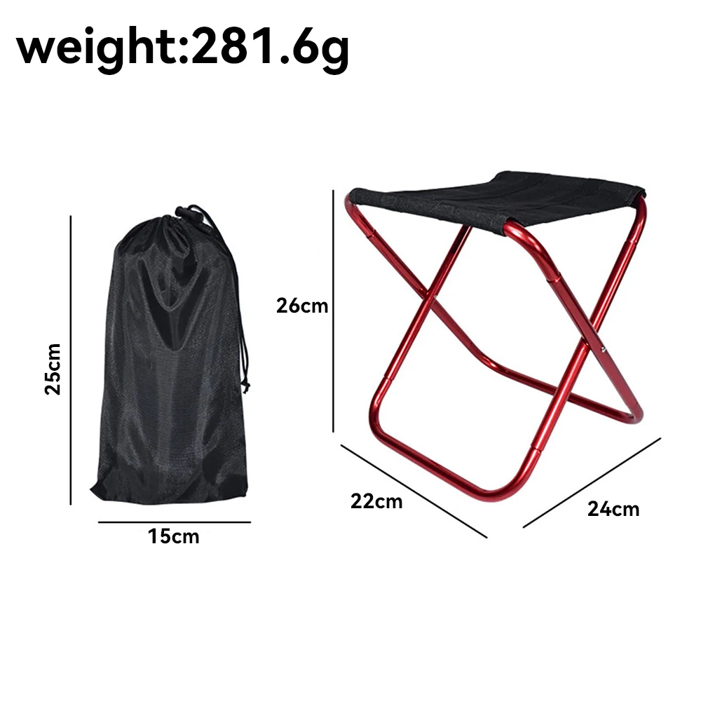 Ultralight Portable Folding Camping Stool 5