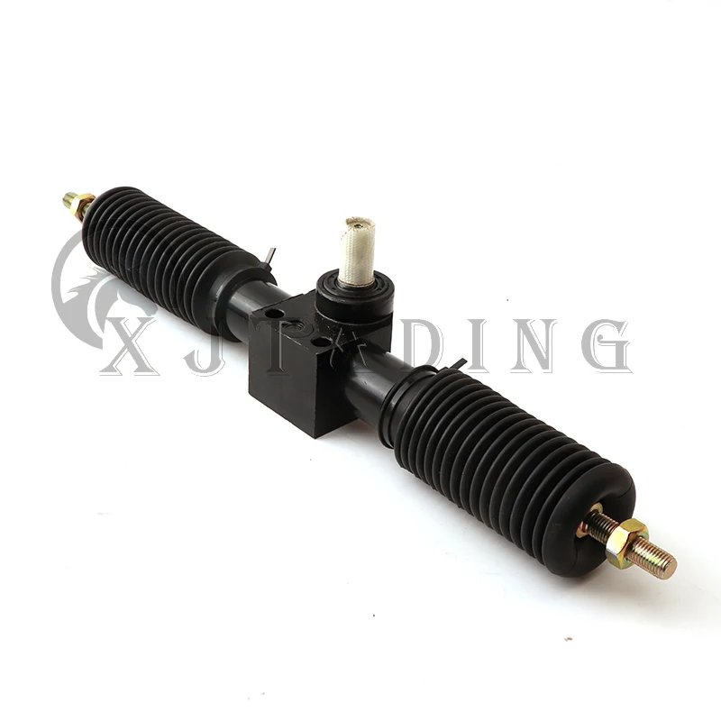 420mm Power Steering Gear Rack Pinion Assy 30 teeth Fit For DIY China Electric Go Kart Buggy Karting ATV UTV Quad Bike Parts m10 32x10mm ball joint fit for chinese atv utv go kart buggy quad bike vehicle parts