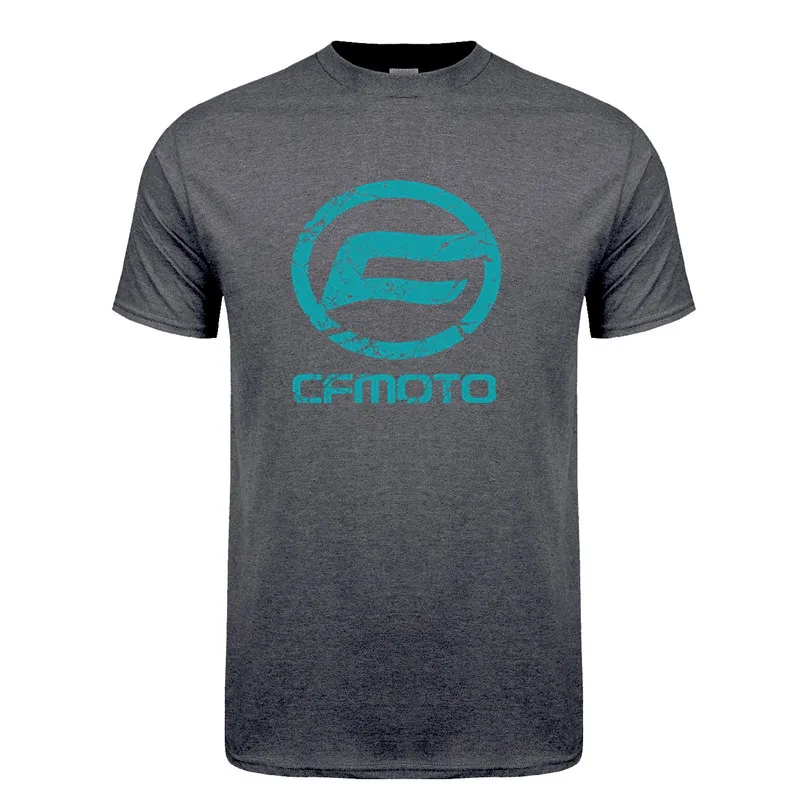 Cfmoto T 셔츠 패션 남자 여름 짧은 소매 코 튼 T-셔츠 멋진 Cfmoto 남자 의류 Tshirt