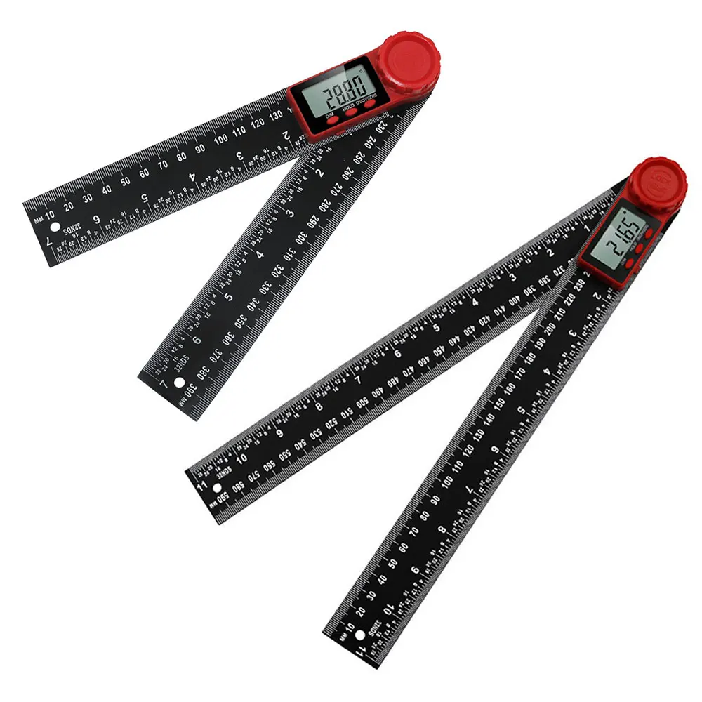 200/300mm Digital Angle Finder Ruler Protractor Inclinometer Electron Goniometer Angle Measuring Tool