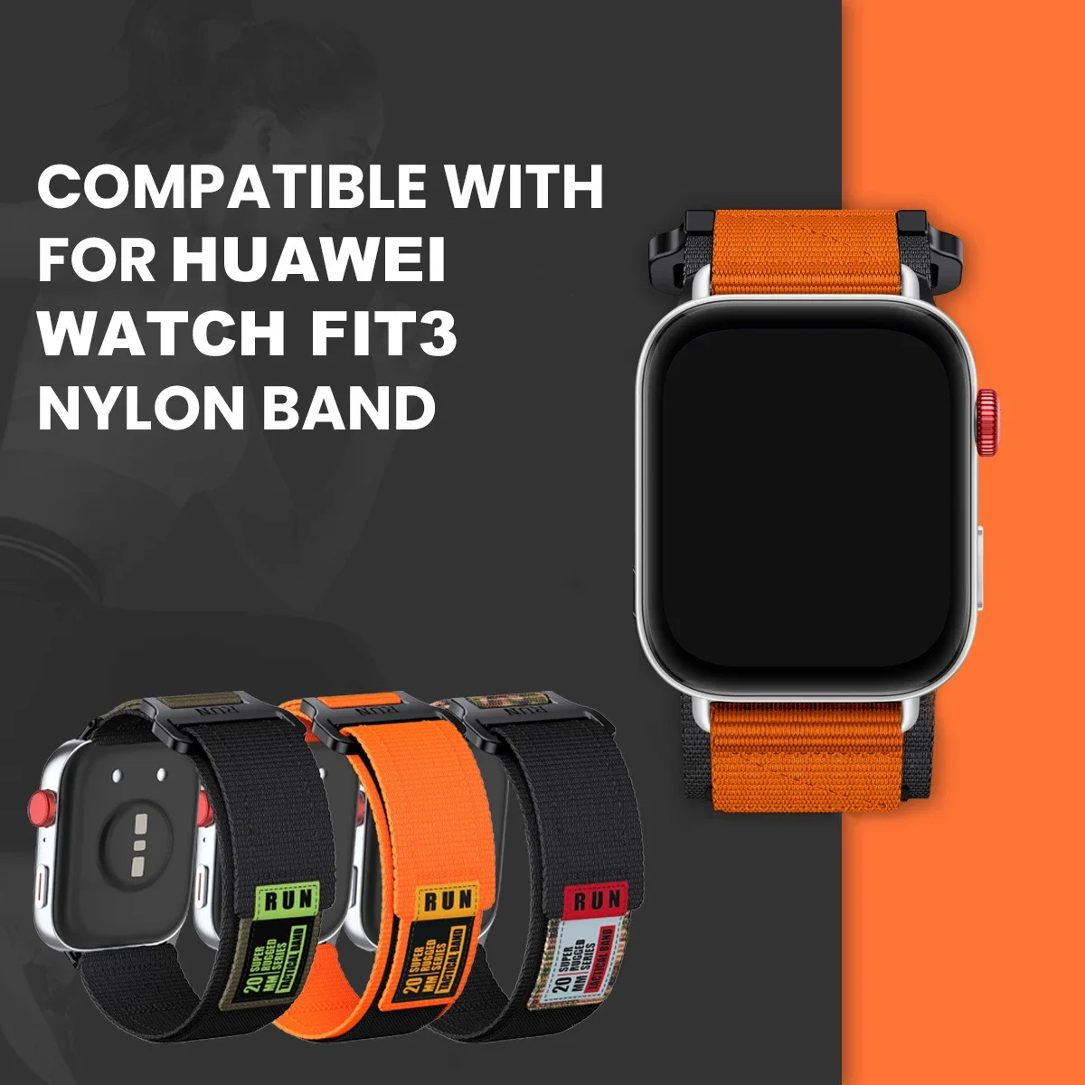Trail Nylon Strap Sports Band Bracelet