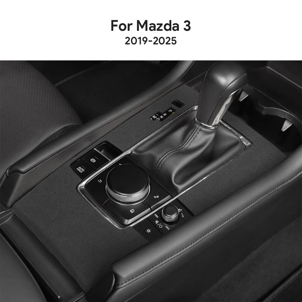 Mazda 3 Axela 용 탑 스웨이드 트림 LHD RHD 스티커 2019 2020 2..