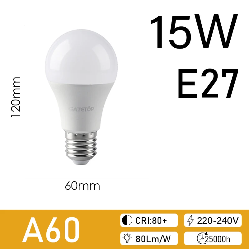 Energy-Saving LED Bulb for Home and Office Decoration