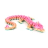 Joint movable crystal gemstone dragon figurine, figurine, divine dragon desktop decoration 6