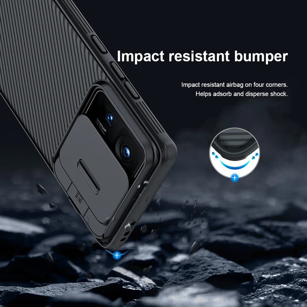 Mi 12 Pro 12X 12S Case Original NILLKIN CamShield Slide Protection Camera Lens Privacy Shell For Xiaomi Mi 12 Lite Mi12X Cover