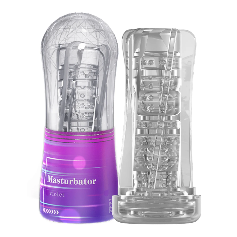 Masturbators Soft Silicone for Men 10 Speeds Vibration Automatic Masturbators Sex hine for Men Rechargeabl_voghion.com