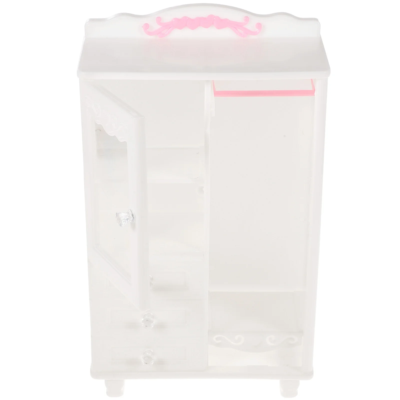 

Mini Wardrobe Decorative House Kids Accessories for Girls Miniature Furniture Ornament