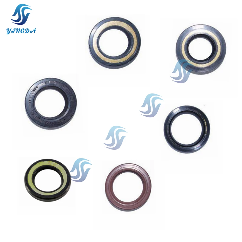 

93102-35008，93102-30M56，93101-16001，650-44147-00，Oil Seal for Yamaha Outboard Boat Part 40HP 40J Crankshaft/Water Pump/Blade