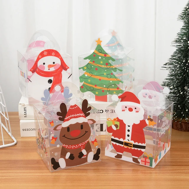 Boîte à Cadeaux de Noël pour Enfant, Bonbons, Gâteau, Biscuit, Boîtes en  Fer et Emballage, Père Noël, Ornements de Noël, Cadeau, Nouvel An,  Décoration de la Maison - AliExpress