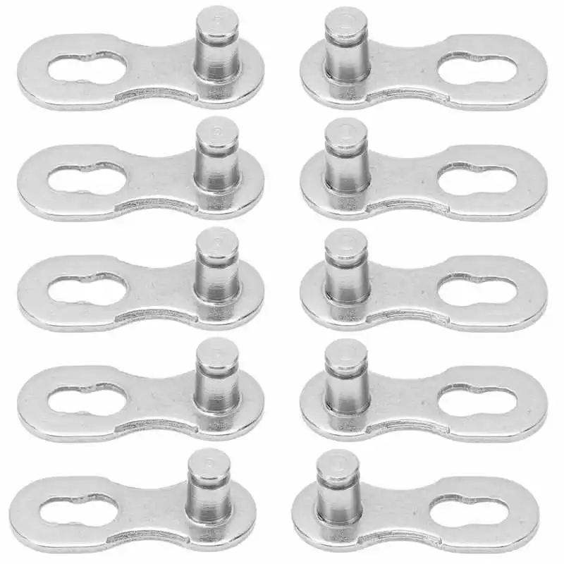 Bicycle Chain Connector 5 Pairs Bike Chain Quick Link Lock Set Road Power Quick Release Buckle for 6 7 8 9 10 11 12 Speed