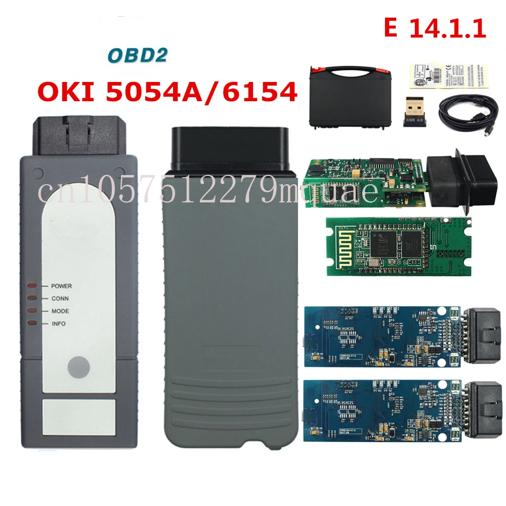 

5054A 7.2.1 With Bluetooth AMB230 6154A V166 Support piwis&posch 6154a 1.8.9 WIFI For OBD2 Car Diagnostic Tool