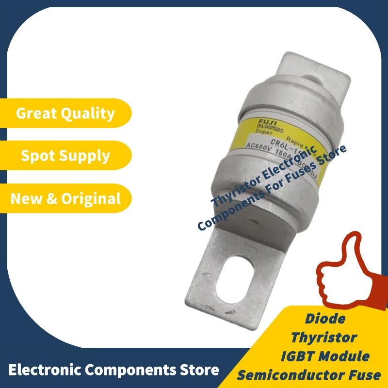 

New Low Voltage Semiconductor Fuse CR6L-150 CR6L-50 CR6L-75 CR6L-20 CR6L-100 CR6L-140 CR6L-175 CR6L-225 CR6L-325