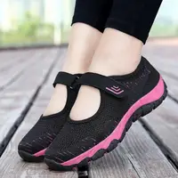 New Spring Autumn Fashion Women Platform Shoes Flat Woman Shoes Woman Breathable Mesh Casual Sneakers Zapatos De Mujer 1