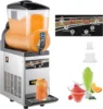 Commercial Margarita Machine, 1Tank 15L Commercial Slushy Machine, Stainless Steel Smoothie Frozen Drink Maker, 500W 110V 1