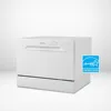 Countertop Dishwasher with 6 Place Settings, 6 Wash Cycles and Silverware Basket, Energy Star-Rated 4