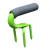Gardening Claw 3 Claw Digging Tool Steel Agricultural Tool Manual Tiller Rake Cultivator for Yard Cultivating Soil Loosening 4