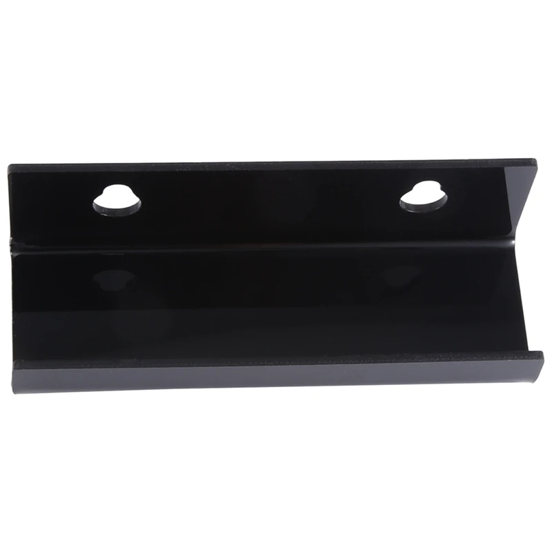 Black Vinyl Record Shelf Wall Mount 6 Pack,Vinyl Holder Wall,Acrylic Album Record Holder Display Easy To Use 5