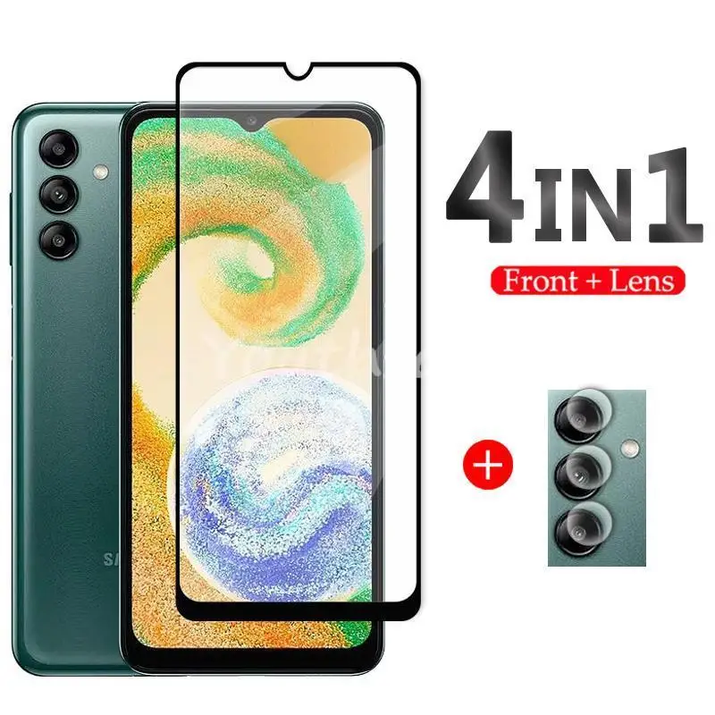 Per Samsung Galaxy A04S Glass Samsung A04S Pellicola Proteggi Schermo In Vetro Temperato A Copertura Totale A04S A04 A04E A03 A53 A54 A24 A14