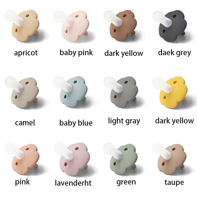 Cross Border Popular Baby Pacifiers, Silicone Lace Pacifiers, Stop Crying, Soothe Children, Sleep, and Prevent Bloating. Dental
