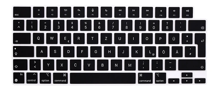 Cover Per Tastiera In Silicone Tedesco Per Macbook Air 2022 13.6 M2 A2681 Macbook Pro 14 Pollici Pro 16 Pollici A2442 A2485 M1 Pro Max
