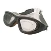 2022 Adult Swimming Goggles HD Antifog Electroplate Swim Glasses Big Box Lenses Swimming Equipm Wholesale 5