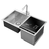 DW-V1A-8651 Multifunctional Ultrasonic Fruit And Seafood And Glass, Dishwasher Sink Dishwasher Soap Dispenser Dishwasher 1