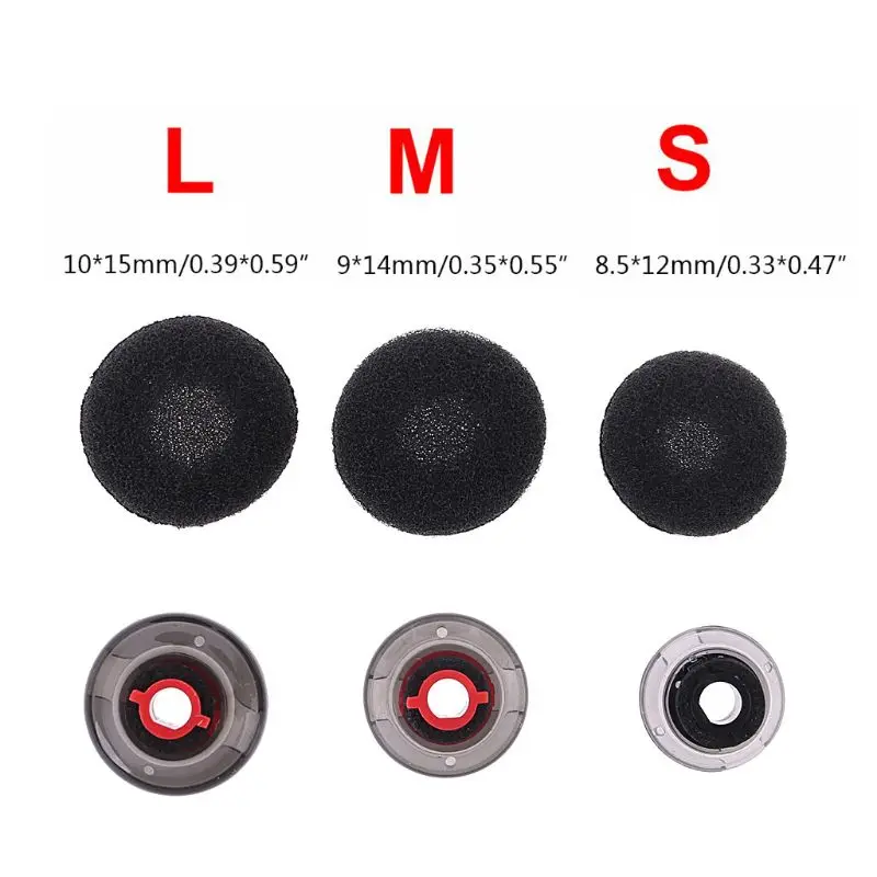 3 Set Di Punte Per Auricolari Piccoli In Silicone Durevoli Per Cuffie Plantronics Voyager 5200