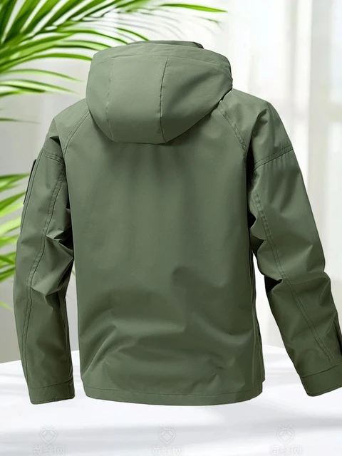 Men’s Outdoor Waterproof Softshell Windbreaker Jacket