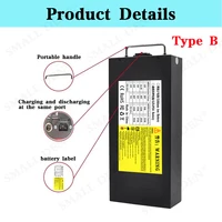 Batterie au lithium HaLei scooter d'origine 60V 12Ah 15Ah 18Ah 21Ah 24A avec BMS 30A pour moto à deux roues électrique, type de cellule A-D 3