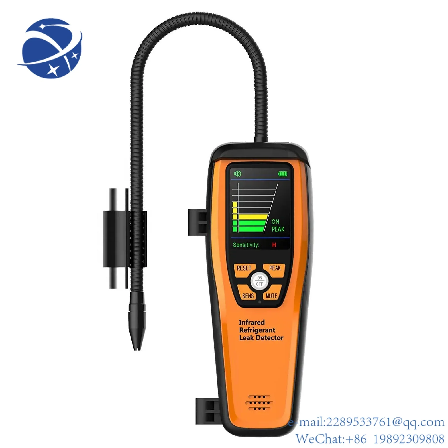 Rilevatore Di Perdite Di Refrigerante Yych Sniffer Di Gas Alogeno, Rilevamento Aria Condizionata, Cercatore Di Gas Automobilistico, R22 R410A R134A R1