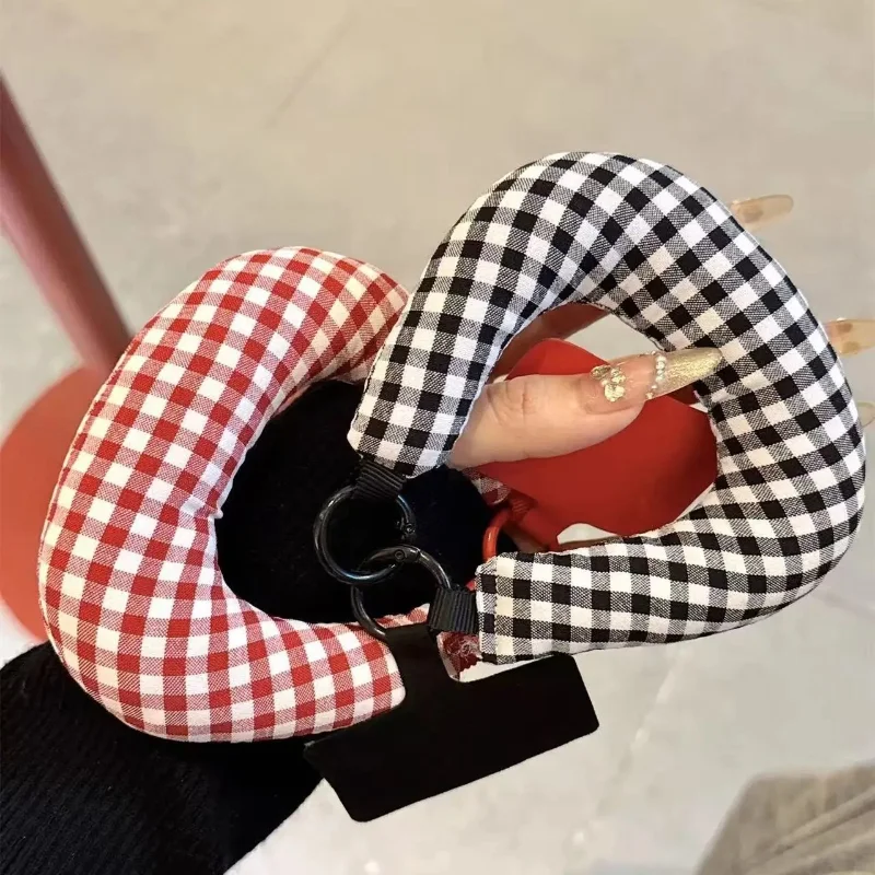 INS 스타일 브레이드 휴대폰 끈 패션 솔리드 컬러 분실방지 짧은 손목 스트랩 폰 펜던트 걸이줄 로프 (스페이스 포함)