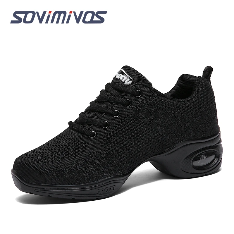 Women Latin Dance Shoes Jazz Ballroom Salsa Dancing Shoes Woman High Heels Children Training Modern Tango Dance Sneakers Female