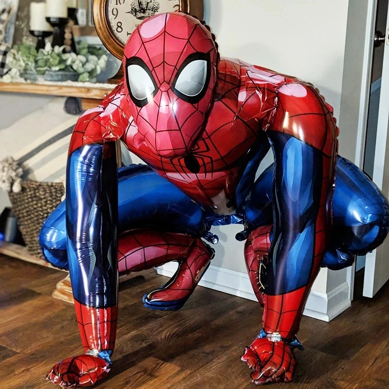 

Super Hero Spiderman Foil Balloon Children‘s Birthday Party Decoration Baby Shower Inflatable Kids Toy Marvel Air Globos Supplie