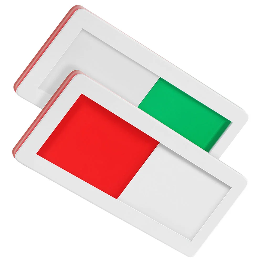 

Vacant Occupied Slider For Home Hotel Door Indicator Room Vacant Sign Switching the usage status doorplate toilet meeting