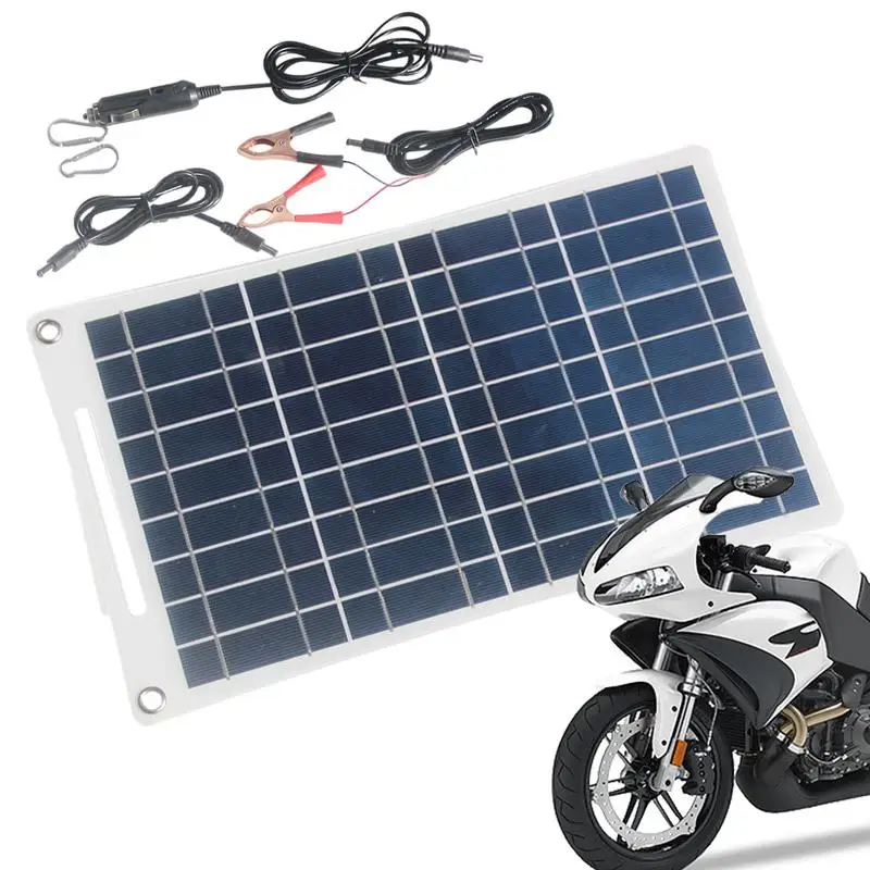 Solar Panel Car Battery Charger Solar Cells Power Bank for Phone Trickle Solar Cell Controller Battery Protection Charging Tool solar panels controller mppt 10a 20a 30a 40a 50a 100a auto solar charge controller lcd dual usb solar panel regulator 40